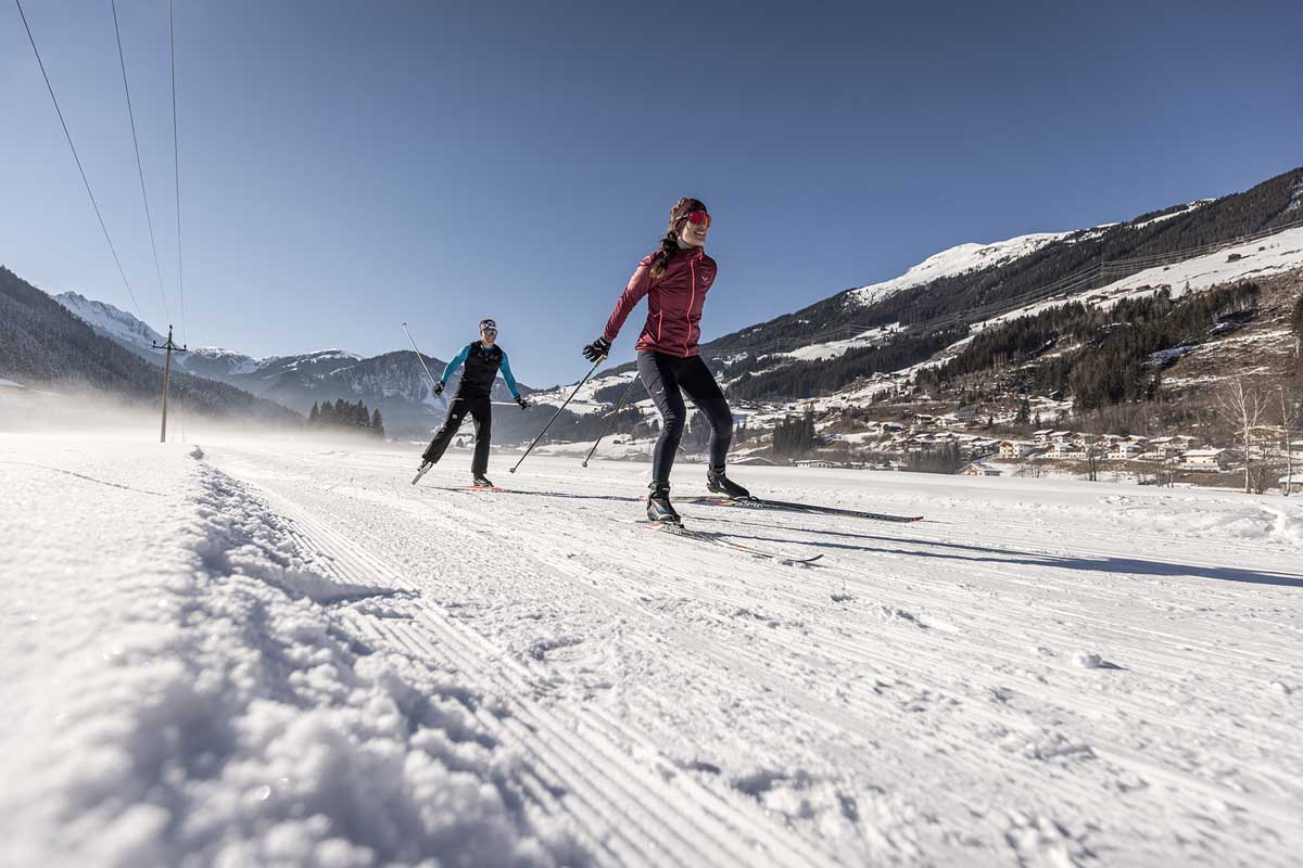 Langlaufen in der Zillertal Arena